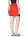 The Drop Women's Eva Silky Shorts, Flame Red, S