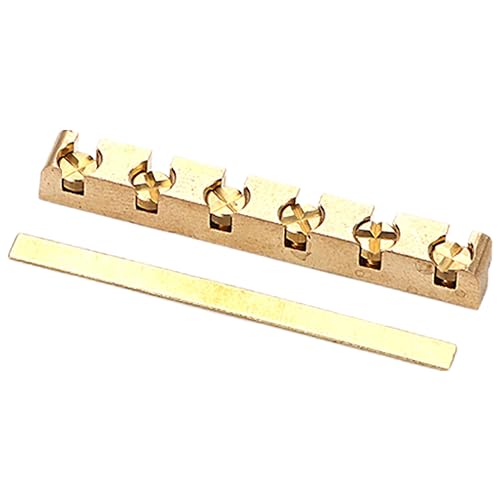 FUNOMOCYA Guitar Nut Guitar Saddle Bridge Bridge Replacement String Instrument Parts