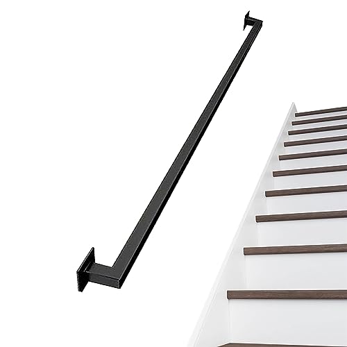 Main courante extérieure pour escalier de jardin et balustrade de terrasse sécurisée
