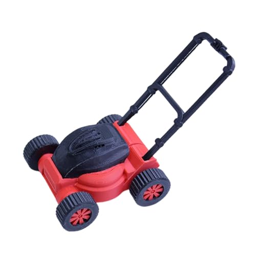 Doll House Lawn Mower Miniature Decor 7cm
