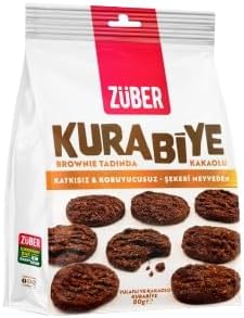 Züber Yulaflı ve Kakaolu Kurabiye 80g x 12 Adet