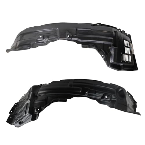 Image of TRQ Front Inner Fender Liner Set Compatible with 2008-2015 Mitsubishi Lancer MI1248125 MI1249123