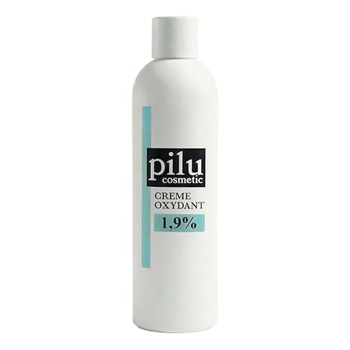 pilu cosmetic Crema oxidante, 1000 ml, 1,9 % revelador, peróxido de hidrógeno para el color del cabello, tinte de pelo, blanqueamiento, desmatado I Cream Developer