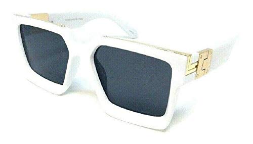 Dweebzilla Majestic Oversized Thick Square Luxury Sunglasses