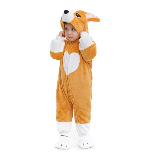 Disfraz enterizo de perro para bebé 0-24 meses miniatura 1