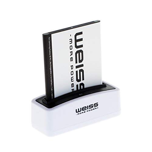 Weiss More Power - Batería para Samsung Galaxy S3 Mini GT-I8190 / Ace 2 (GT-I8160 / GT-I8160P) / S Duos (GT-S7562 / GT-S7560) (1500 mAh, Equivalente a EB425161LU / EBF1M7FLU / EB-B130BE)