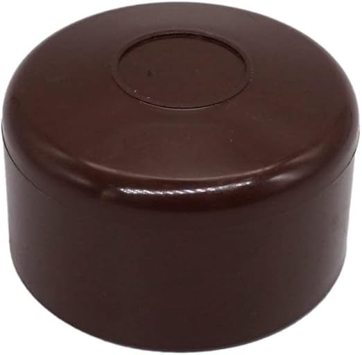 Tappi Per Pali Di Recinzione | 20 Pezzi Marrone RAL 8028 | Diametro 60mm | Resistenti A UV E Gelo - Foto 11