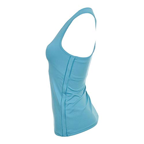 Lucky In Love V-Neck Tank With Built In Bra (Shocking Pink, Large) #TOP3