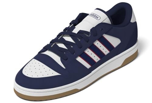 Adidas Unisex-Adult Break Start, Dark Blue/White/Better Scarlet, 10