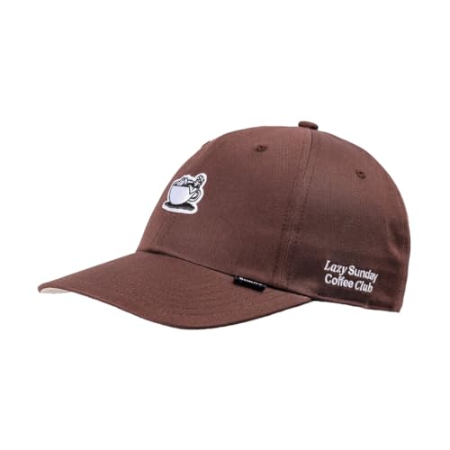 Casquette Guy in Cup Marron Foncé Djinns Dad pour un style streetwear épuré