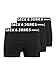 Produktbild JACK & JONES Herren Jacsense Trunks 3-pack Noos Ps Boxershorts, Schwarz, 4XL Große Größen EU