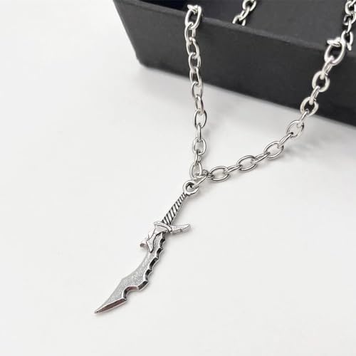 Anime Solo Level Up Necklace Cosplay Knife Pendant Choker Jewelry Accessories Gifts3