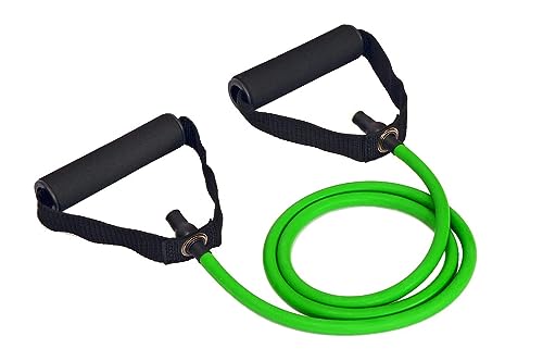 SPANCO Toning Tube; Exercise Tube; Resistance Tube for Fitness and Shapping Your Body in Daily Routine, Best for Regular Fitness in Home, Gym, Ground (Color : Green) (B0CFRY48FX) Amazon Price History, Amazon Price Tracker