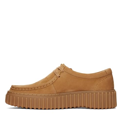 Image of Clarks Torhill Bee Nubuck Schuhe in
