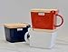 Bee House Salt Box - Jeans Blue - 15oz / 420ml Made in Japan