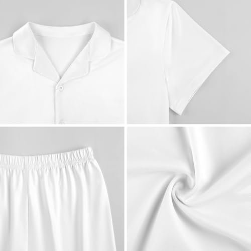 Love Black CatChildren's Pajama Sets, Button Down Collar, Two Piece Pajama Sets6-7Y2