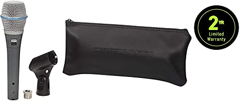 Image of Shure BETA 87A Supercardioid Condenser Microphone for Handheld Vocal Applications