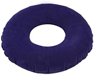 MedAttic Donut Cushion Seat, 15" Orthopedic Medical Inflatable Ring Pillow - Ergonomic for Bed Pressure Sores, Tailbone Pain, Hemorrhoids, Coccyx, Child Birth, Prostatitis (1 Piece)