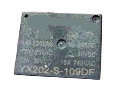 Relé YX202-S-105D de 5 pines para automatización electrónica de circuitos domésticos