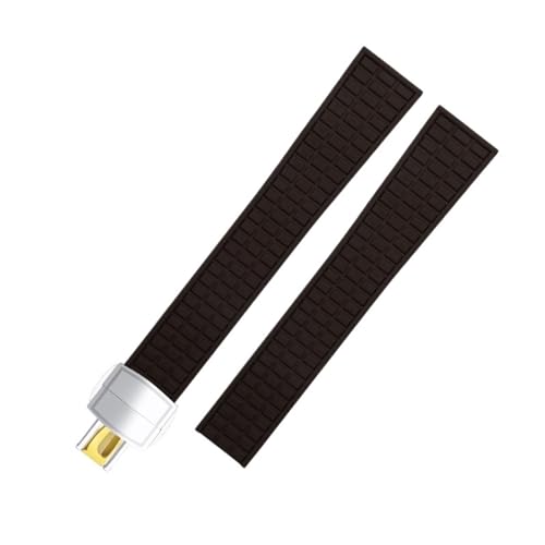 Bracelet caoutchouc fluoré 19mm pour montre 5067A-001