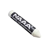NAAA Reifenkreide Fettkreide Wachsstift Reifenmarkierer (1, Weiss)