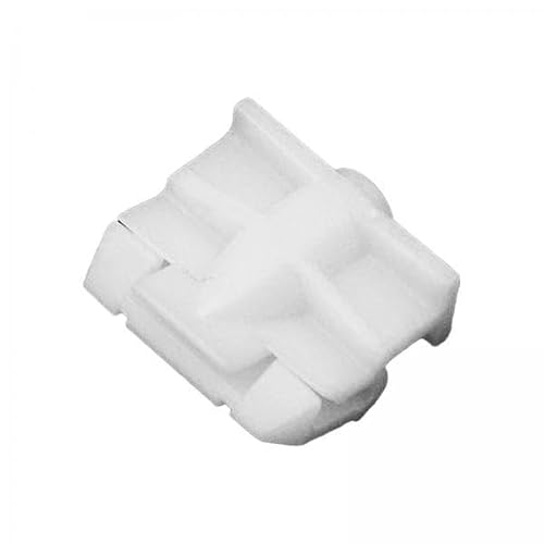 FJMQHU 6 Pièces Clip Gouttière de Toit Fixation Retenue Moulure Rail Bandeau Protection Voiture PP Résistant Humidité Sécurisé Adapté Limousine W, 4 pièces