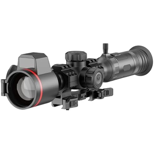 Guide TU 650 LRF 3.0, 640 Thermal Scope with Laser Rangefinder and Ballistic Calculator, 50mm with 2800yd Detection Range, 3.7X Mag, 8X Zoom, Safety Level-Class I, Power Output＜1mw