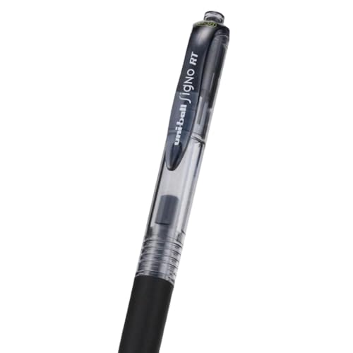 Uni-Ball Signo RT Bolígrafos de Gel 0.38mm Negro Pack 7 miniatura 5