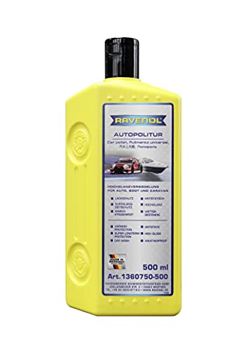 Cera Polish RAVENOL con Cera Carnauba Natural 500 ml miniatura 1