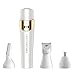 YokEnjoy Professional 4 in 1 Women's Painless Hair Remover Ladies Electric Hair Shaver - Eyebrow Shaping Body Shaver Nose Trimmer Facial Shaver