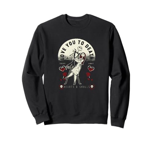 Sweat Nightmare Before Christmas Saint-Valentin idée cadeau couple Disney