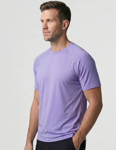 Liberty Imports Men's T-Shirts Athlétiques À Manches Courtes Et Col Rond T-Shirt