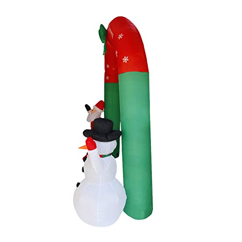 7.8ft Kerstopblaasbare Kerstman Buitentuindecoraties