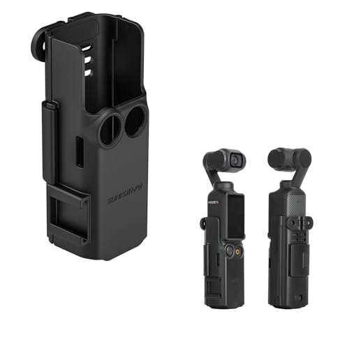 SHEAWA DJI Osmo Pocket 3用マウントアダプター 拡張マウントケース ブラケット コールドシュー付 延長 カバー 各撮影アクセサリーを取り付け可能