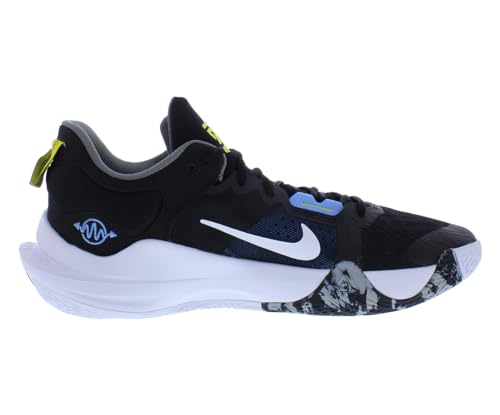 Nike Men's Giannis Immortality shoes, Black White University Blue, 124