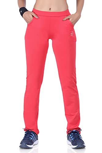 Image of Sports Women Regular Fit Activewear Track Pants | Loose Fit Workout Pant for Women | Quick-Dry | Two Pockets