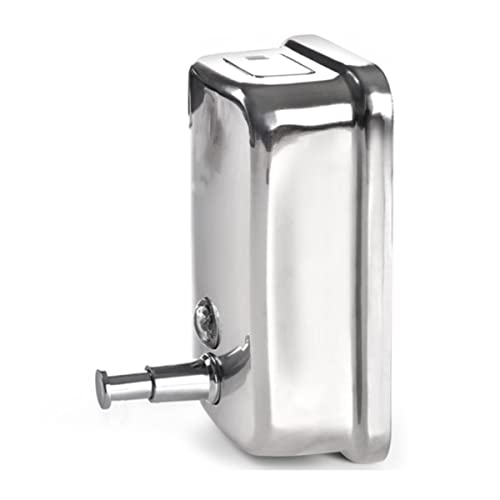 Alipis Hand Soap Dispenser Wall Mount Stainless Steel 500ml Capacity Auto Soap Pump for Kitchen