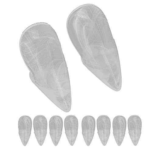 de, 10 pièces Halloween faux transparents universels réutilisables pour loups-garous pour les fêtes d'Halloween(17MM) Cover