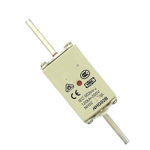 Tube fusible 125NHG02B avec pouvoir de coupure 120KA contre les surcharges