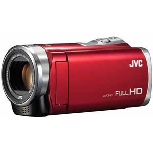 Amazon | JVC Everio ハイビジョンメモリームービー レッド GZ-HM155-R  
