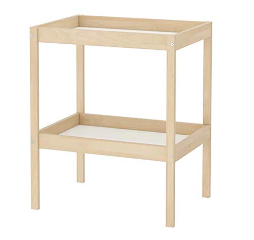 Ikea SNIGLAR - Cambio de Mesa, de Haya, Blanco - 72x53 cm