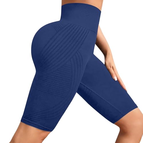Leggins Vivacuerpo 3D Anticelulitico Corto Leggings Viva Cuerpo Anticelulitis Push Up Antirozaduras Vivacuerpofit Celulitis Compresión 3D Mallas Cortas Cintura Alta sin Costuras para Yoga Fitness