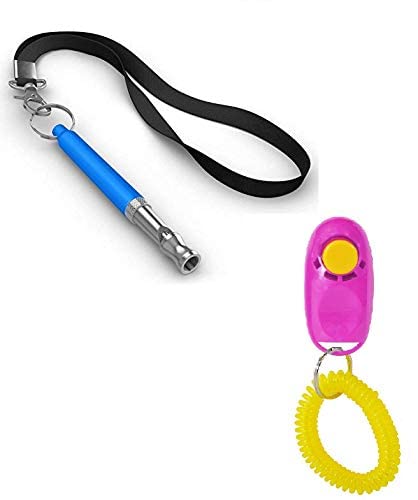 RvPaws Pet Training Kit Ultrasonic High Pitch Adjustable Whistle with Training Clicker and Bark Control Lanyard Training Kit Ideal for Dogs and Puppies (B0CGM8CSKC) Amazon Price History, Amazon Price Tracker