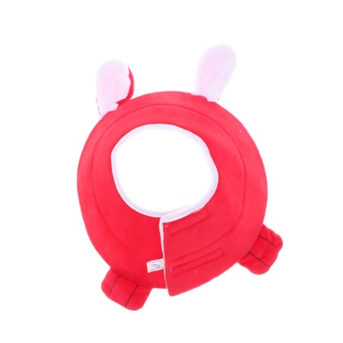 BESPORTBLE Pet Collar Ring Rabbit Style Dog Necklace Soft Easy to Wear Adjust for Size