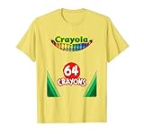 Crayola Halloween Colorful Vintage Crayon Box Costume T-Shirt