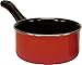 Karl Krüger rondel emaliowany, czerwony, 16 cm