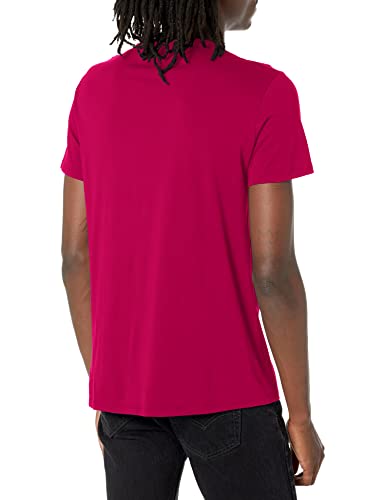 Armani Exchange Men's Solid Colored Basic Pima Crew Neck T-Shirt2