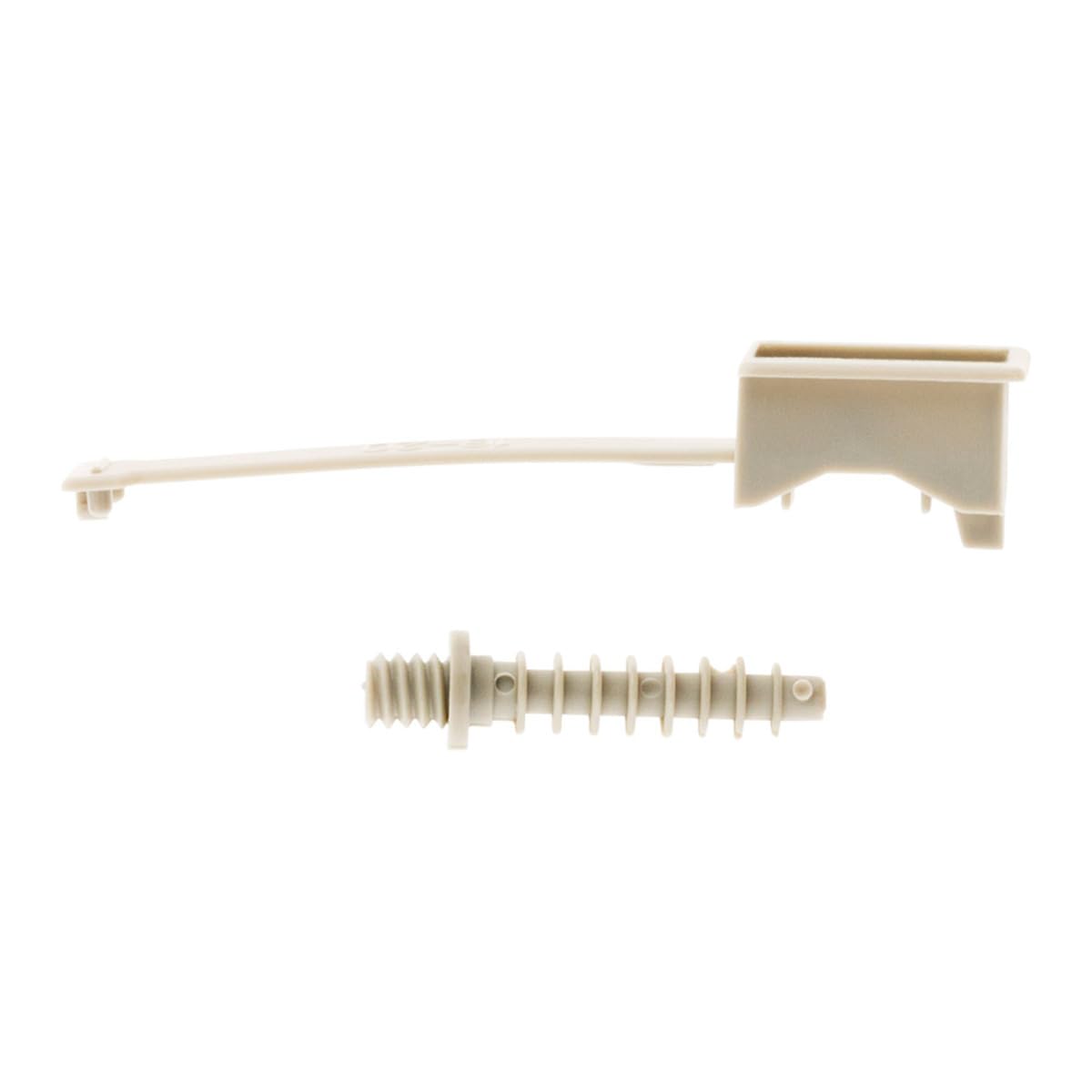 20 Clip Cable Ties w Mount d.16 to 20mm+ Plug, Weiß - Image 4