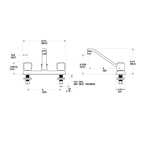 Pfister Pfirst Series Kitchen Faucet, Chrome
