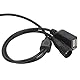 Batterieladekoffer Box ABS Wasserdicht 12 V für 6 Stück Lithiumbatterien USB DC Zwei Anschlüsse mit Kabel Tragbar für Outdoor Reisen Camping Outdoor